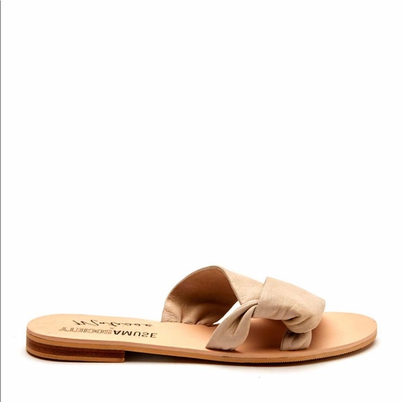 NEW Matisse Capri Slide Leather Sandal - Picture 2 of 7